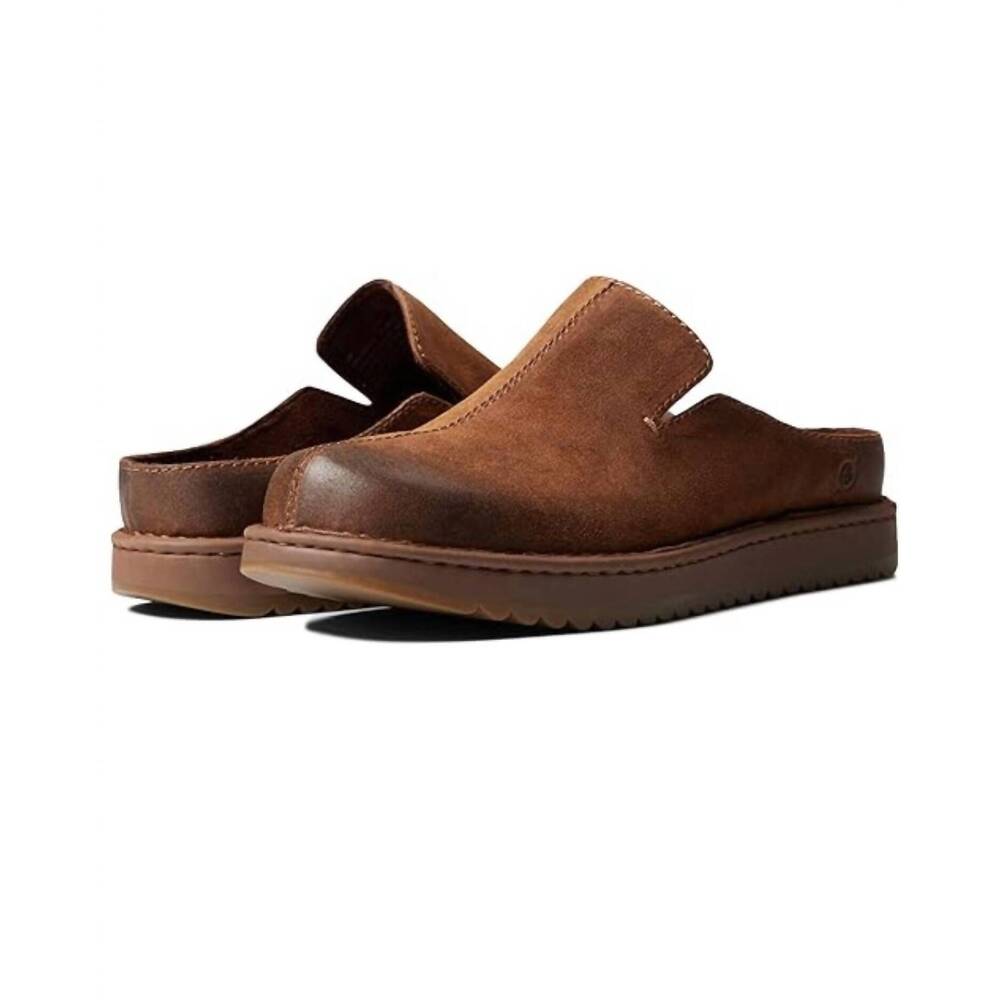 NEW BORN men's jude slip-on shoes in tan/brown - Picture 3 of 3